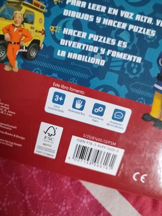 Libro Puzzle Sam El Bombero