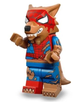 Lego Minifigura Spiderman Hombre Lobo