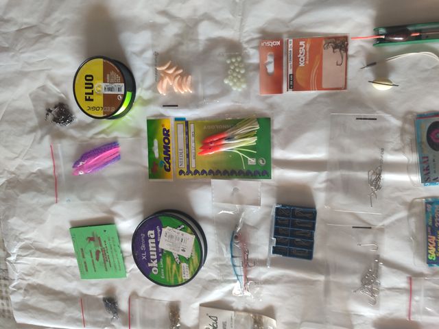 Set da pesca e borsone portacanne