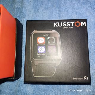 Smartwatch KUSSTOM K1 Negro