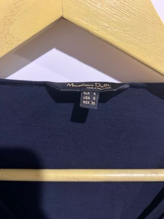 Camiseta Massimo Dutti azul