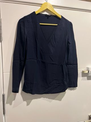 Camiseta Massimo Dutti azul