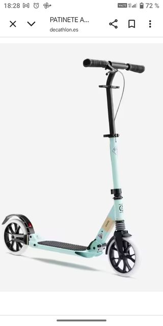 Patinete Oxelo Town 7 XL Verde