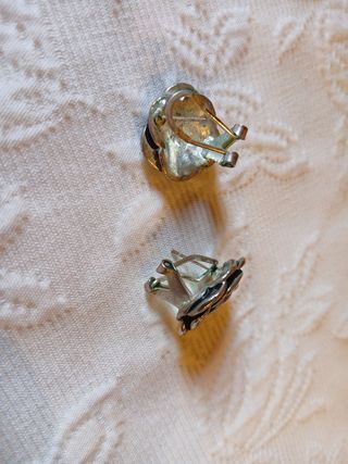 Conjunto pendientes y anillo