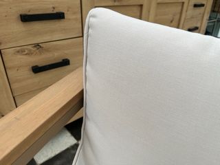 Conjunto de muebles de terraza de madera