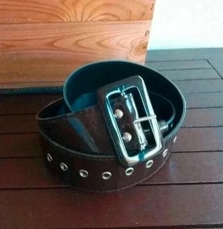 Cintura marrone 95cm con fibbia