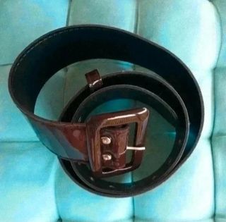 Cintura marrone 95cm con fibbia