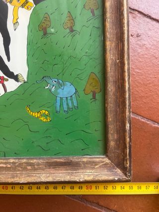 Cuadro tunecino antiguo