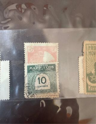 Lote Sellos Marruecos Rey Industrial