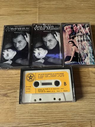 Lote de Casetes de Música Variada