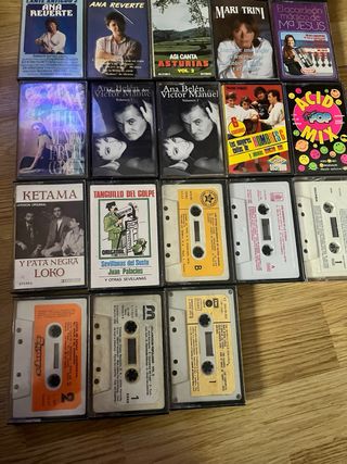 Lote de Casetes de Música Variada