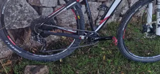 Bicicleta KTM mtb, Myroon Carbono 29". Talla S-M