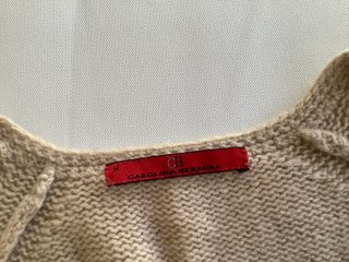 Cardigan Lana Beige Carolina Herrera