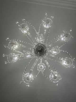 Lámpara Araña de cristal de bohemia