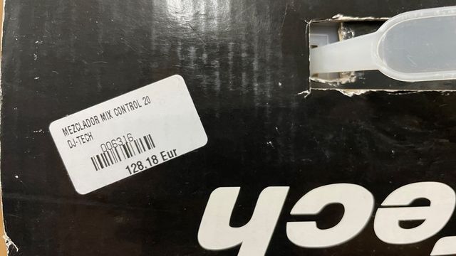 DJ-Tech MX-USB Mezclador DJ Twin