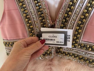 Chaleco precioso plumas nuevo