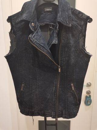 Gilet in jeans Motivi tg S