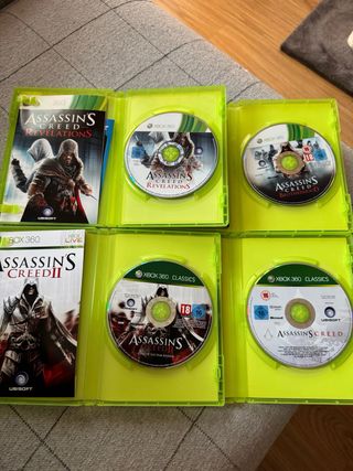 Pack 4 Assassin's Creed Xbox 360