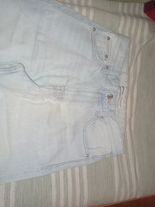 Vaqueros Bershka azules Talla S