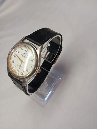 Reloj Franco Zuccon Venezia Cuarzo Negro/Plata