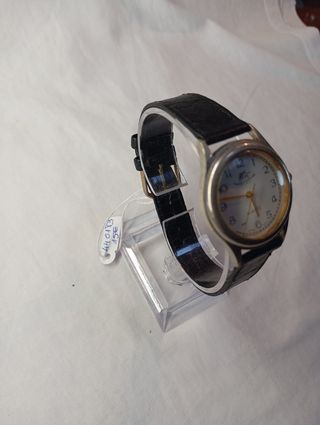 Reloj Franco Zuccon Venezia Cuarzo Negro/Plata