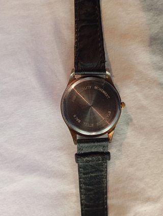 Reloj Franco Zuccon Venezia Cuarzo Negro/Plata