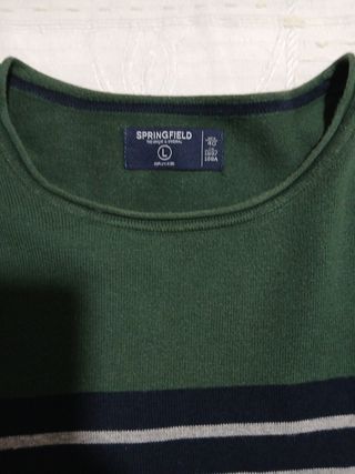 Jersey Springfield Talla M Rayas