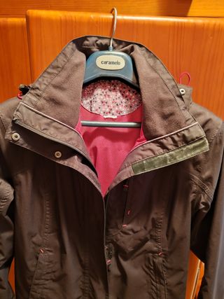 Chaqueta Quechua Mujer Negra