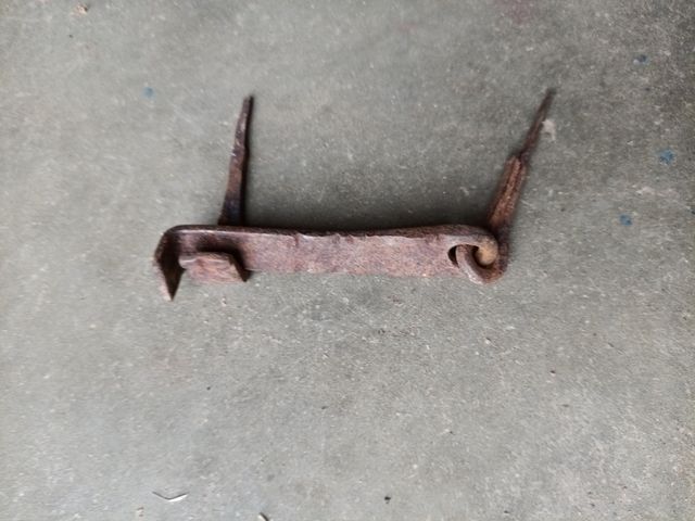 Cerrojo antiguo hierro forjado