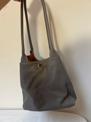 Borsa Tod's in pelle grigia