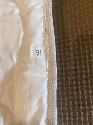 Edredón cuna blanco de Ikea