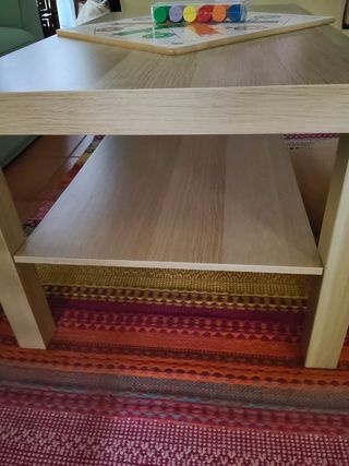 Mesa Centro Lack Ikea Madera