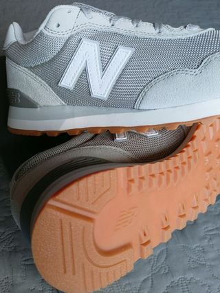 Zapatillas New Balance 515 talla 40 gris claro 