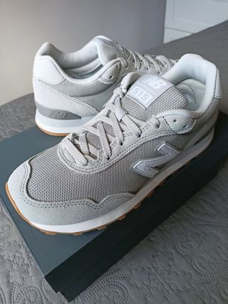 Zapatillas New Balance 515 talla 40 gris claro 