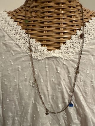 Collana con ciondoli stelle e perline