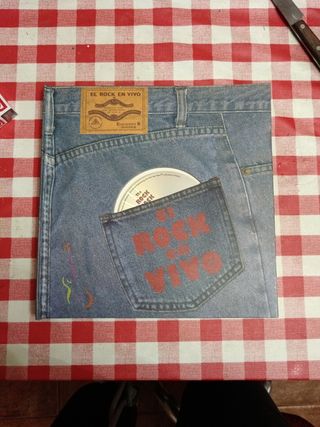 CD El Rock en Vivo The Rock Pack,libro 3D