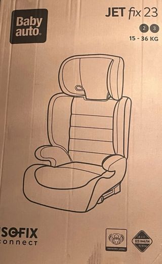 Silla y Elevador Coche Jet Fix Babyauto Grupo 2-3
