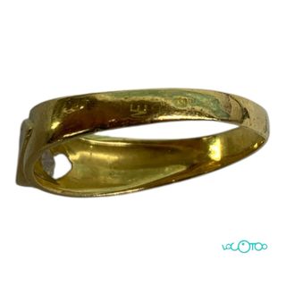 Anillo Oro 18K con Circonita 6.2gr Talla 30
