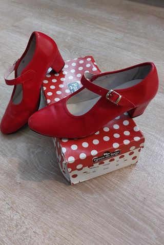 Zapatos Flamenca Pasos de Baile Talla 38