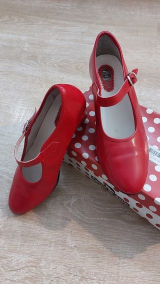 Zapatos Flamenca Pasos de Baile Talla 38