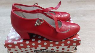 Zapatos Flamenca Pasos de Baile Talla 38