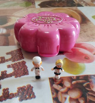 Polly Pocket Restaurante Mr. Fry's Completo