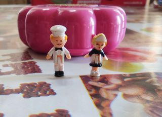 Polly Pocket Restaurante Mr. Fry's Completo