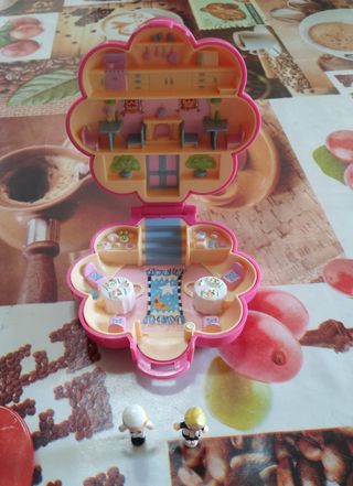 Polly Pocket Restaurante Mr. Fry's Completo
