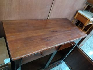 CÓMODA ANTIGUA MADERA OSCURA