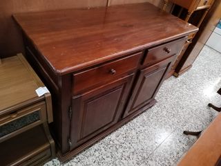 CÓMODA ANTIGUA MADERA OSCURA