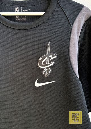 Camiseta Nike NBA Cleveland Cavaliers Negra Talla 