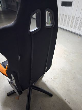 Silla Gaming Drift Negra y Naranja