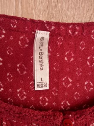 (L) Blusa bohemia de manga larga