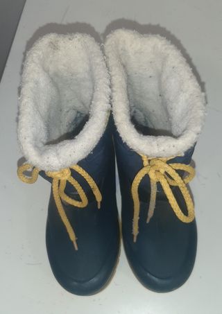 BOTAS DE NIVE/AGUA NIÑO